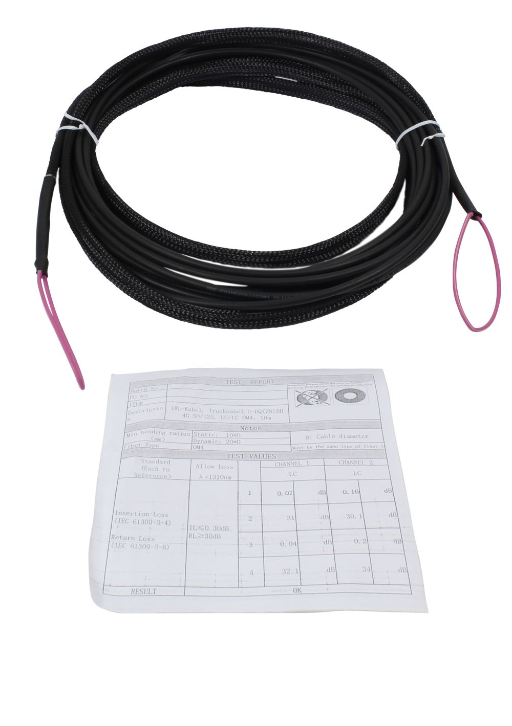 LWLKabel Trunkkabel UDQZNBH 8G 50125 LCLC OM4 40m Ring Synergy21