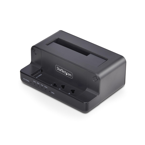 M.2 NVME TO 2.5/3.5IN SATA DRIVE DUPLICATOR DUAL BAY STANDA