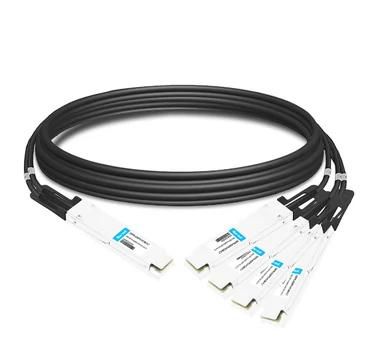 NVIDIA Passive copper splitter cable, IB twin port NDR 800Gb/s to 4x200Gb/s, OSFP to 4xOSFP, 3m