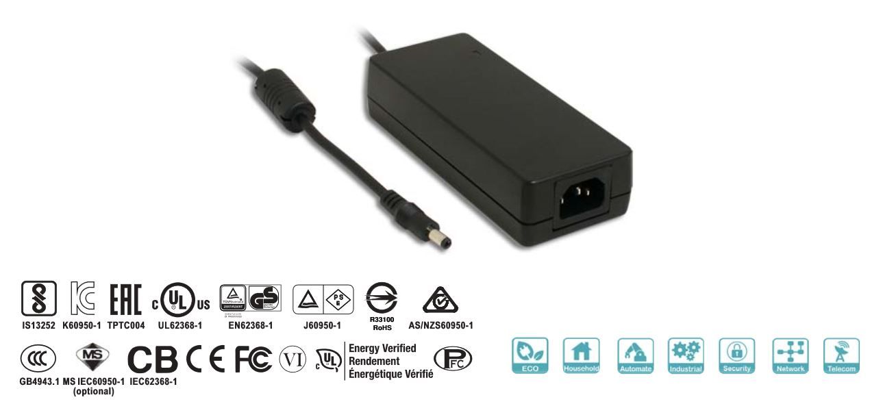 Synergy 21 Power supply  12V 60W Mean Well