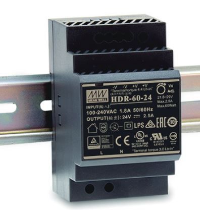 MEAN WELL power supply - 48V 60W DIN rail