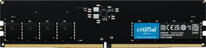 Crucial 32GB, DDR5, UDIMM, 5600 MHz, 1.1V