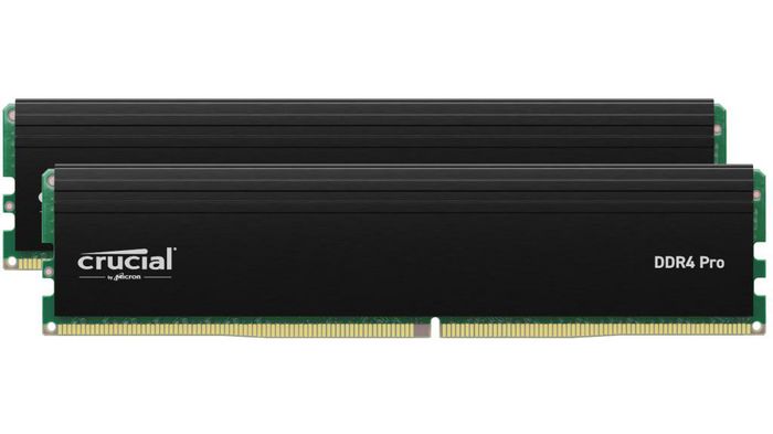 Crucial DDR4-3200, 32GB Kit (2x16GB), UDIMM, 1.2V