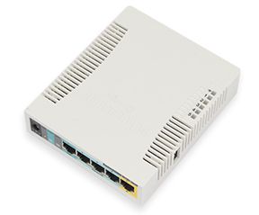 MikroTik Access Point RB951Ui-2HnD, 2.4 GHz, 5x 10/100