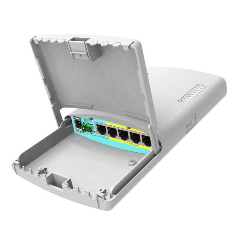 MikroTik PowerBox Pro | Router | RB960PGS-PB, 5x RJ45 1000Mb/s, 1x SFP, 4x PoE