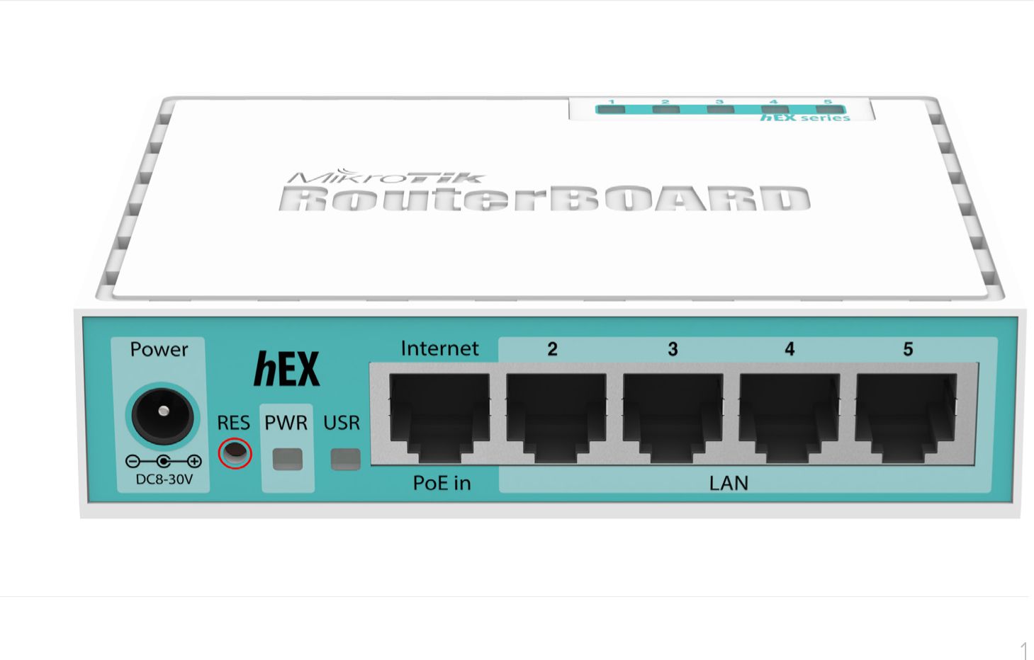 MikroTik RouterBOARD E50UG hEX 5x Gigabit USB micro SD