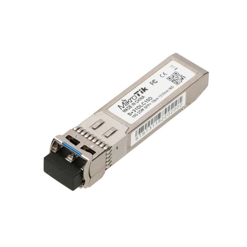 MikroTik S+31DLC10D | SFP+ module | 10Gb/s, 1310nm, LC/UPC, 10km, Single-mode