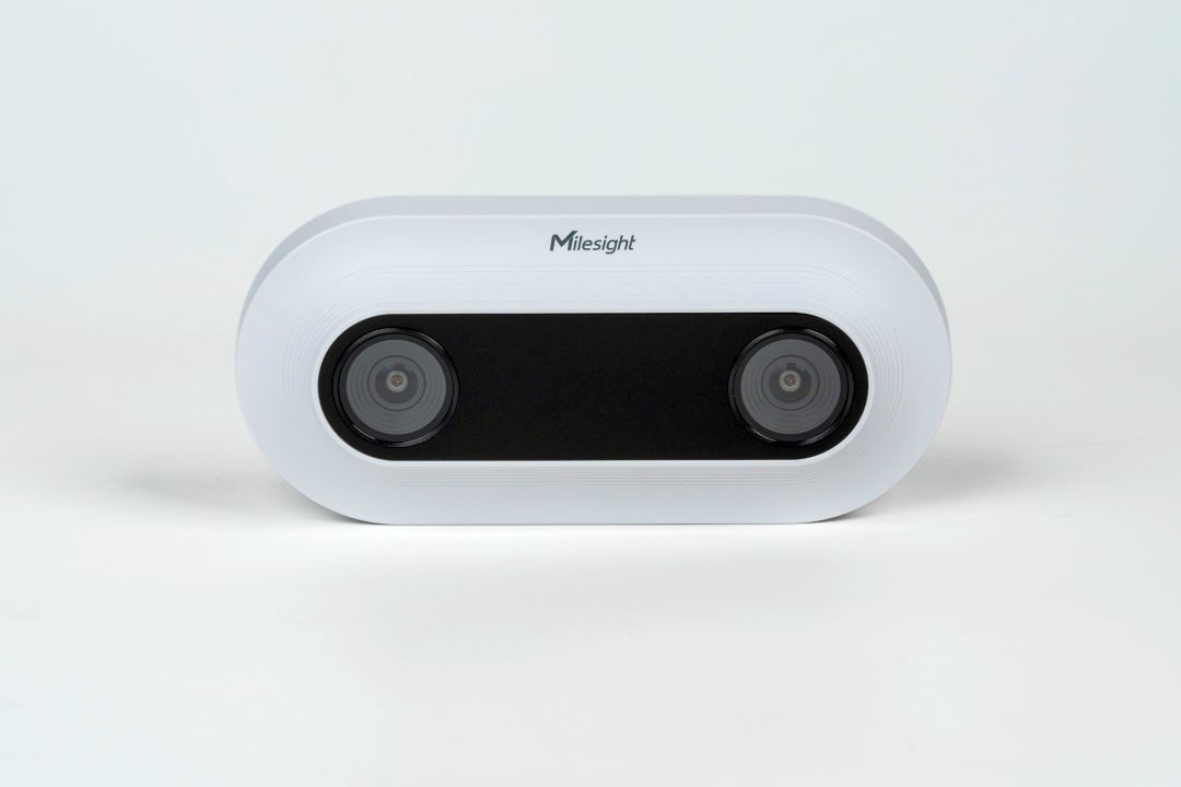 Milesight IoT AI Stereo Vision People Counter, VS125-L08EU-White