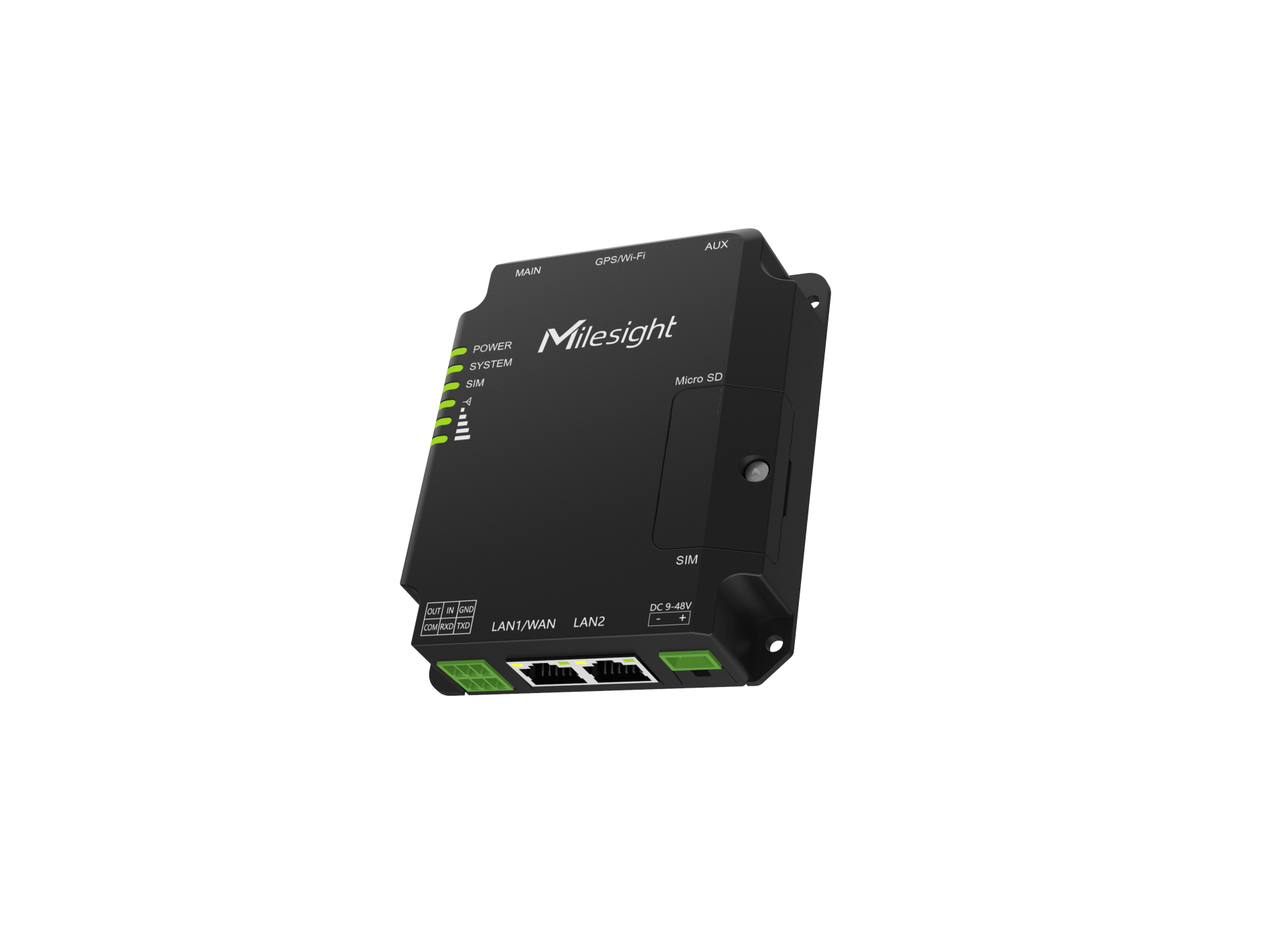 Milesight IoT Industrial Cellular Router, UR32-L04EU-W-485 3G / 4G