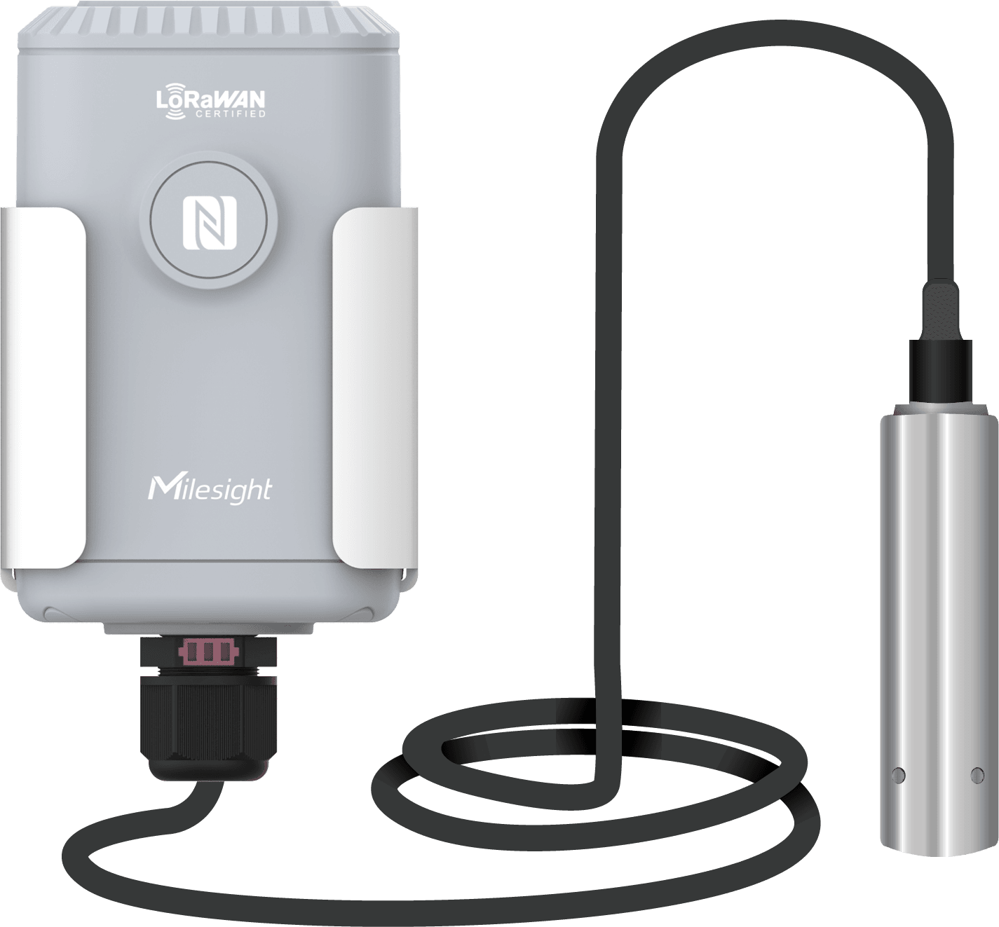 Milesight IoT Submersible Water Level Sensor, EM500-SWL-868M-L010 LoRaWAN / Range 10m / IP67