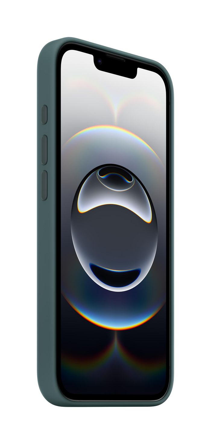 Apple iPhone 16e Silicone Case – Lake Green