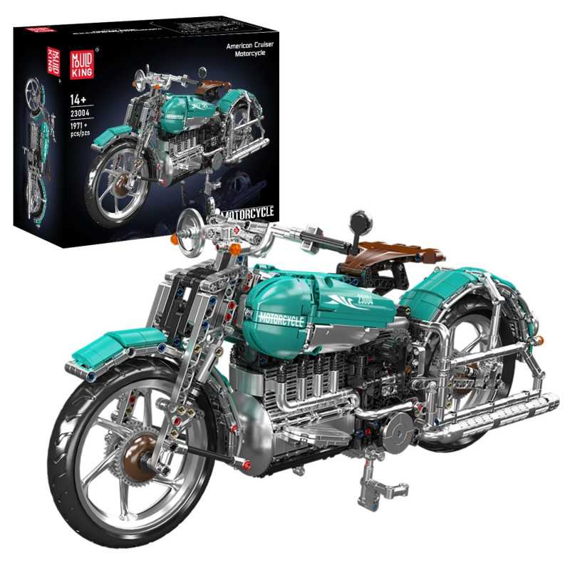 Mold King American Cruiser Motorcycle 23004 | Set of blocks | 1971 items