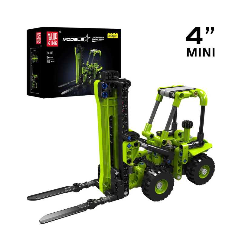 Mold King Forklift Workshop Loading Vehicle 24017 | Set of blocks | 219 items