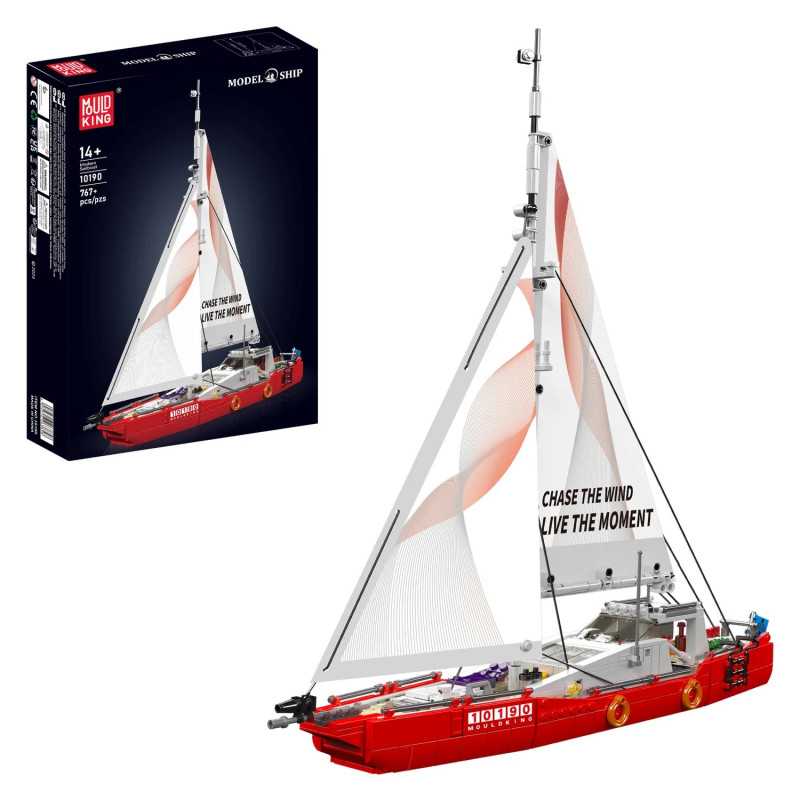 Mold King Modern Sailboat 10190 | Set of blocks | 767 items
