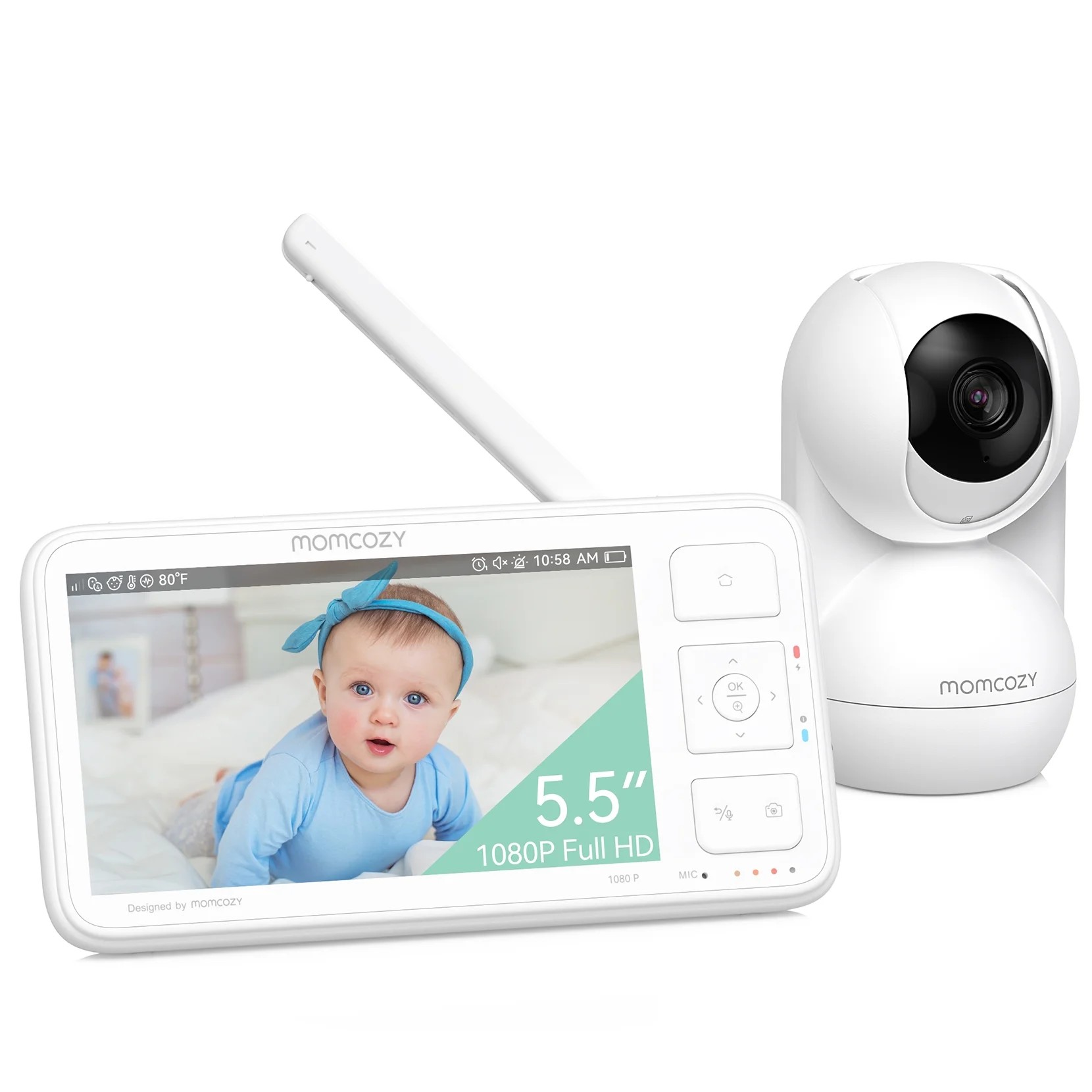 MOMCOZY BM03 5.5 INCH VIDEO BABY MONITOR