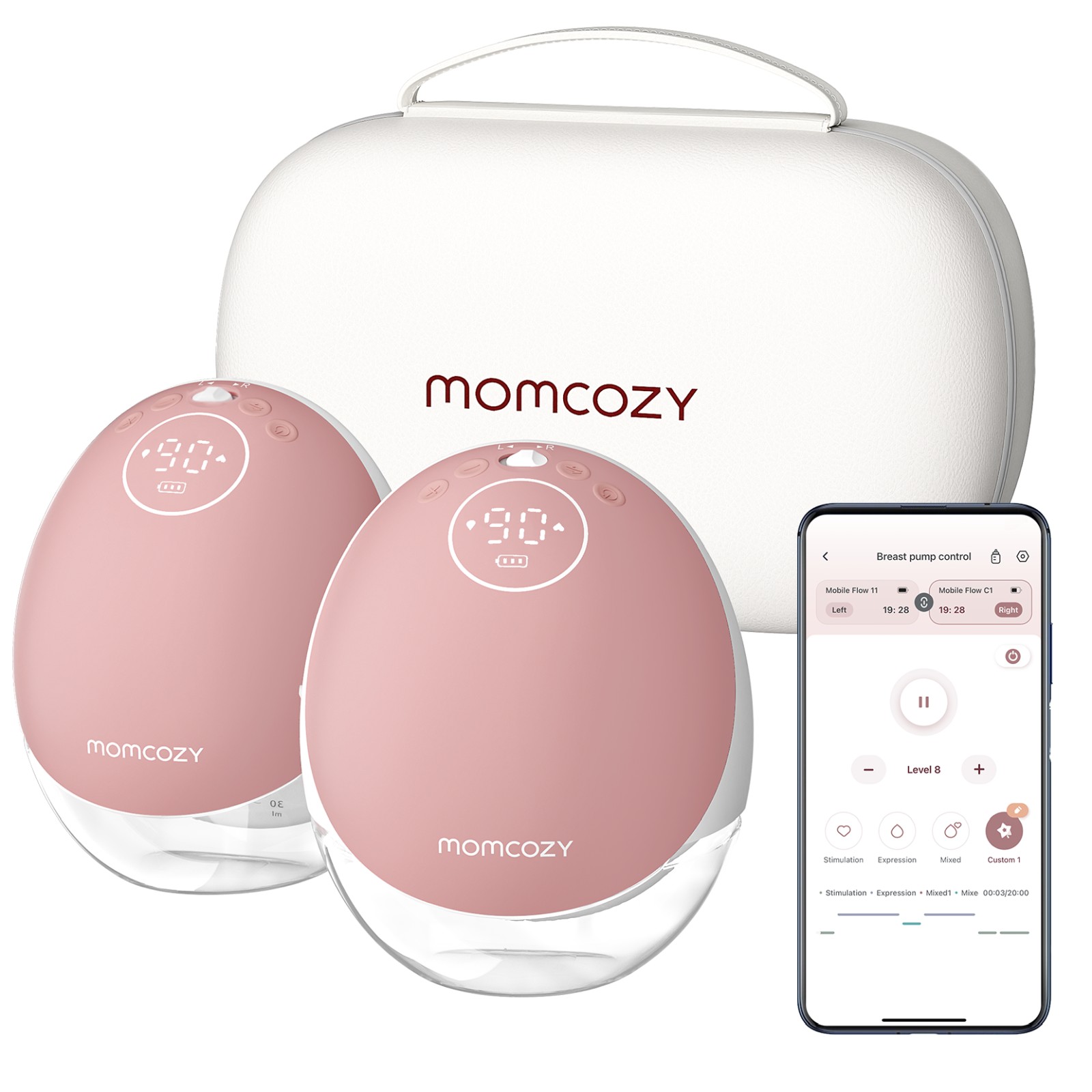 LAKTATOR MOMCOZY M9 PODWÓJNY CZERWONY