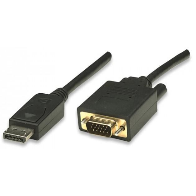 Techly Monitor DisplayPort to VGA cable 1.8 m