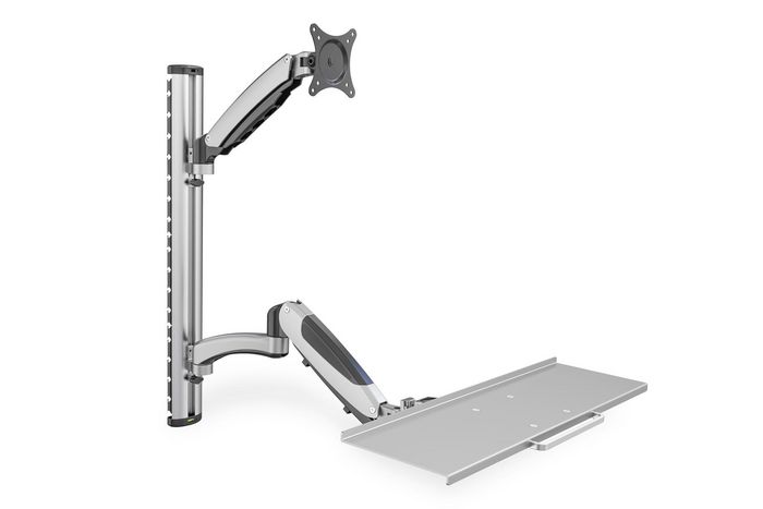 Digitus Monitor & Keyboard mount for LCD/LED max. load 6kg, VESA 100x100