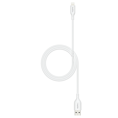 MOPHIE ESSENTIALS CABLE USB-A TO LIGHTNING 1M WHITE