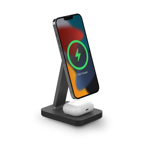 MOPHIE UNV WRLS SNAP+ STAND PAD BLACK