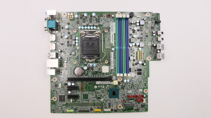Lenovo Motherboard for Lenovo ThinkCentre M710 series, supports Intel 6th/7th Gen CPUs, up to 64GB DDR4 RAM, and M.2 SSD.
