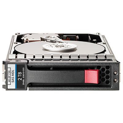 Hewlett Packard Enterprise HP MSA 6TB 6G SAS 7.2K 3.5in Midline 1yr Warranty Hard Drive