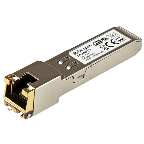 MSA COMPLIANT 1000BASE-TX SFP - COPPER SFP 1G SFP 100M/328 FT