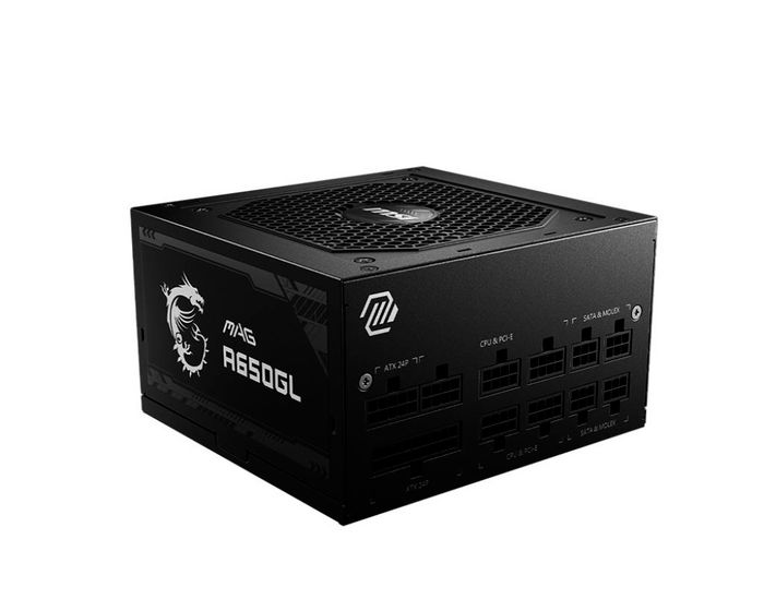MSI 650 W, 120 mm, 47-63Hz, 140 x 150 x 86 mm