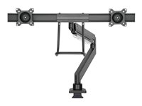 Neomounts NM-D775DXBLACK Monitor arm 10-32" - gas spring - Topfix - 180°-stop