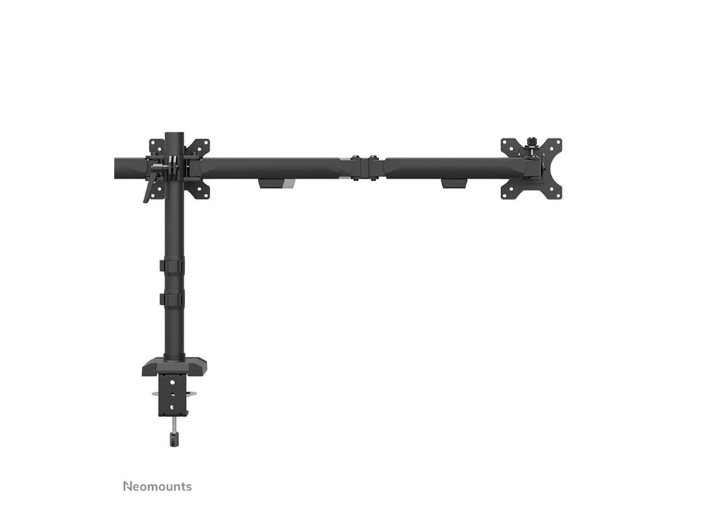 Neomounts DS60-600BL3 Monitor arm 10-27" - Quick-fix - 180°-stop