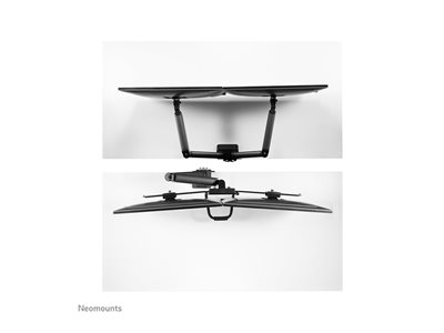 Neomounts DS75-450BL2 Monitor arm 17-32" - gas spring - Topfix - 180°-stop