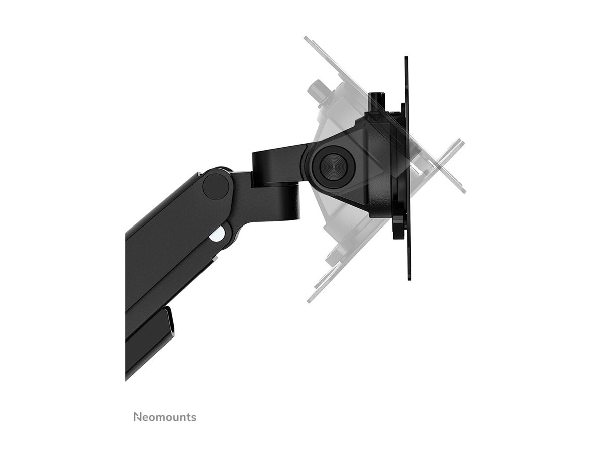 Neomounts DS70-250BL1 Monitor arm 17-35" - gas spring - Topfix - 180°-stop