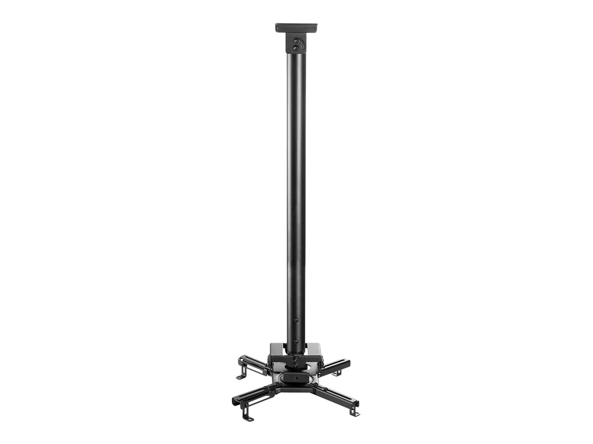Neomounts CL25-550BL1 Beamer ceiling mount - h 74,5-114,5 cm - easy-install - full motion