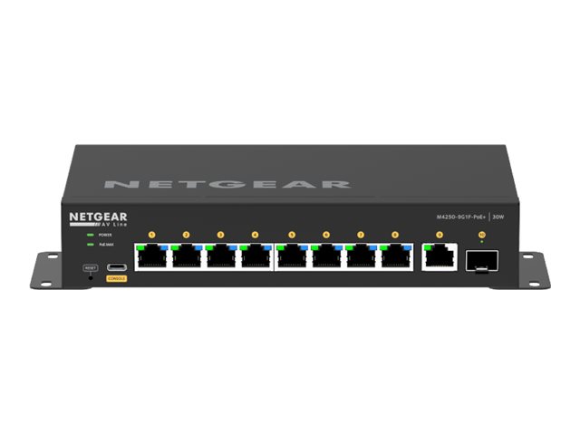 NETGEAR 8x1G PoE+ 110W 1x1G and 1xSFP Managed Switch