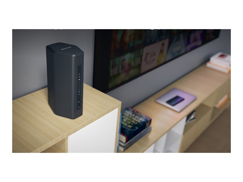 NETGEAR Nighthawk RS200 wireless router Gigabit Ethernet Dual-band (2.4 GHz / 5 GHz) Black