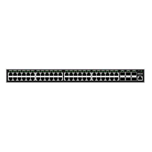 Grandstream Enterprise-Grade Layer 2+ Managed Network Switch 48 Gigabit Ethernet ports and 6 Gigabit SFP+ ports