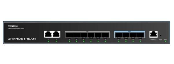 Grandstream Layer 3 Aggregation Managed Switch, 2 Gigabit Ethernet Ports