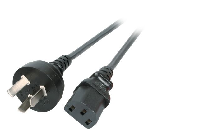 EFB Elektronik EK492.1,8V2 el-ledning Sort 1,8 m Strømstik type I C13 forbinder