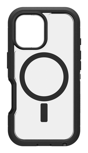 OB DEFND XTCLEAR APPLE IPHONE16 DARK SIDE - CLEAR/BLACK