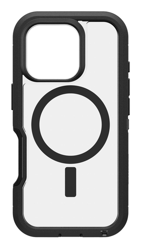 OB DEFND XTCLEAR APPLE IPHONE16 PRO DARKSIDE-CLEAR/BLACK