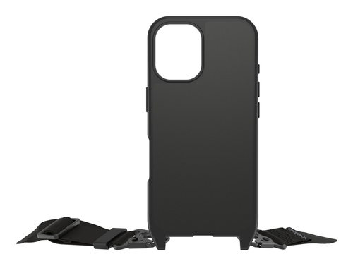 OB REACT NECKLACEMAGSAFE APPLE IPHONE 16 - BLACK - PROPACK