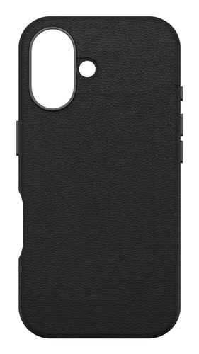 OB SYM CACTUS LEATHER APPLE IPHONE 16 NOIR ASH - BLACK
