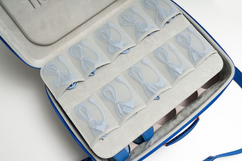 Onanoff Education Headphones Color Blue Pack of 10 School Pack Including Storage Box / Secondary School & University