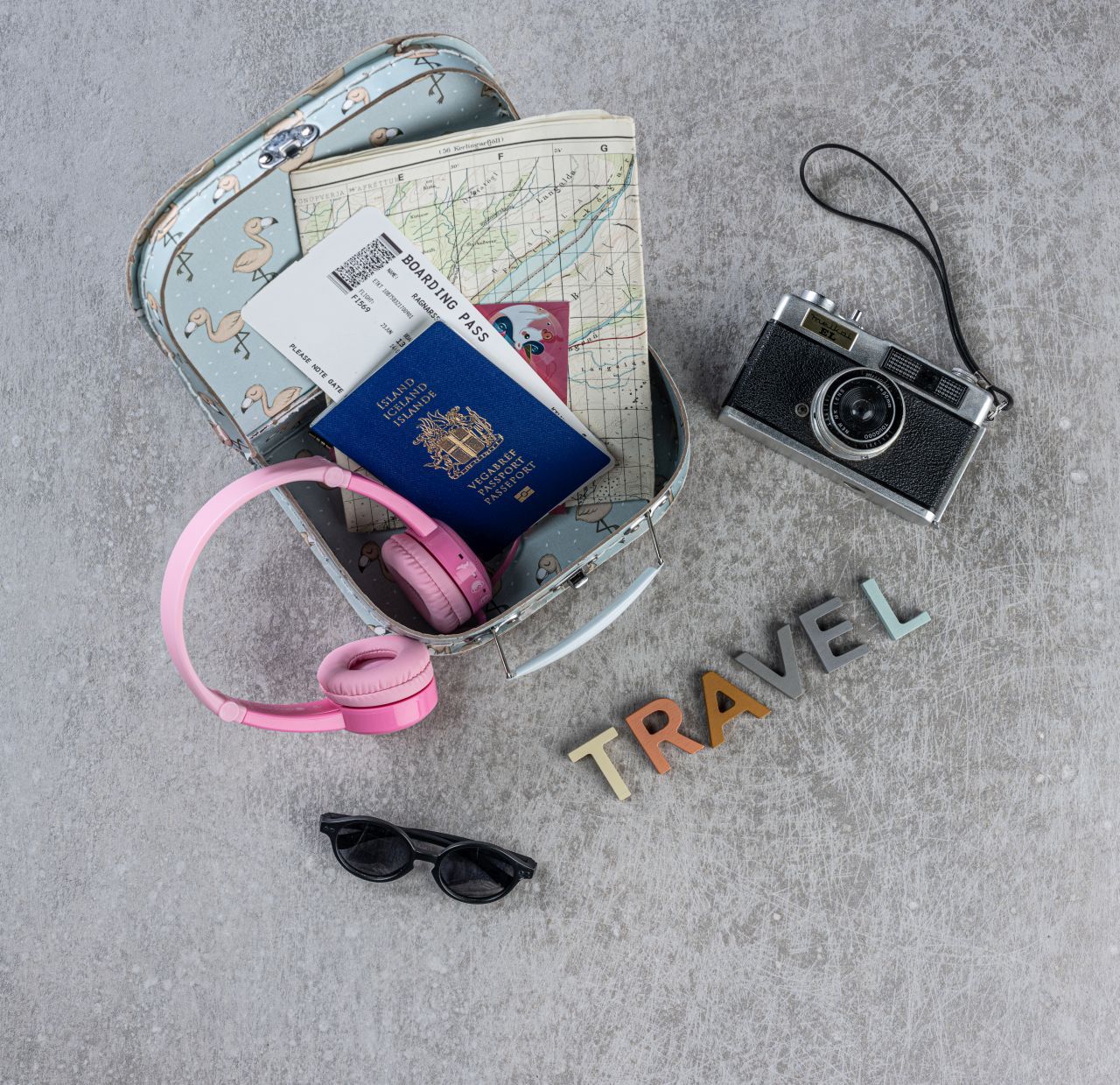 Onanoff Headphones for Kids / Travel / Pink