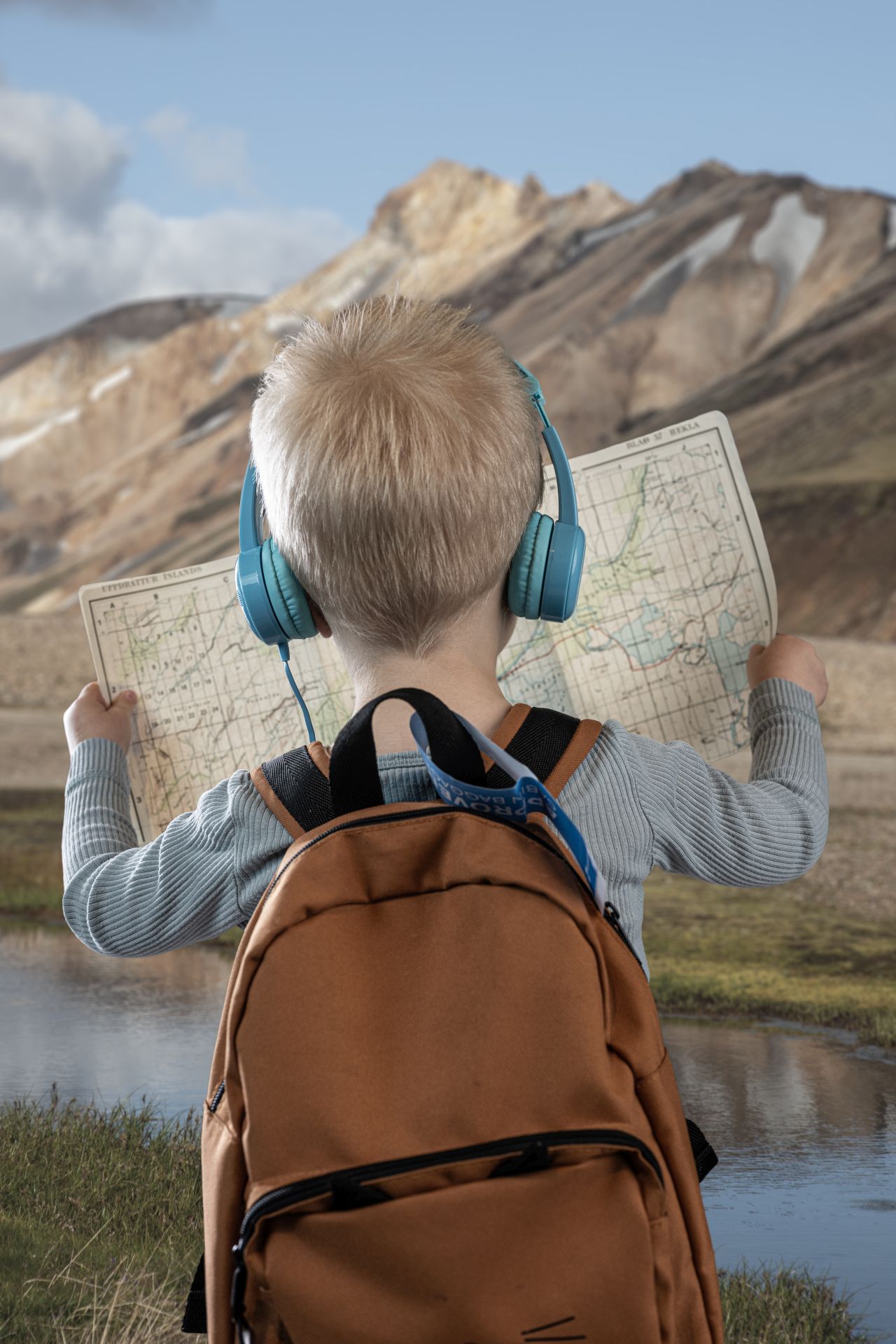 Onanoff Kopfhörer für Kinder | Travel | Blau