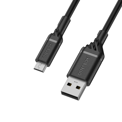 OTTERBOX CABLE MID-TIER USB A-MICRO USB 3M - BLACK