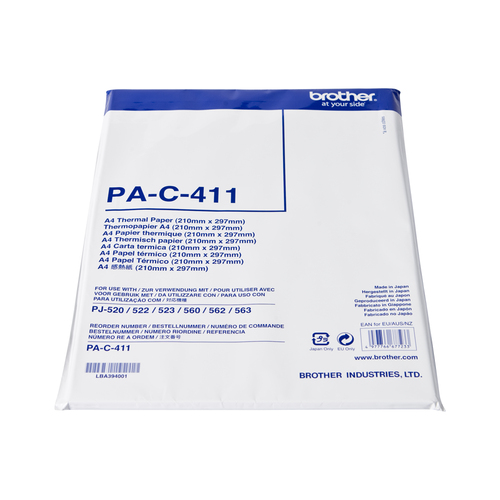PA-C-411 THERMOPAPER 100 BL. A4 F/ PJ-6XX
