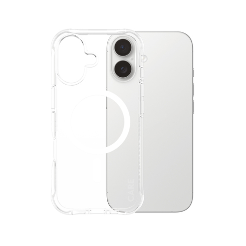 PANZERGLASS CARE CASE SAMBA MAGSAFE IPHONE 17 TRP/WHITE B2B
