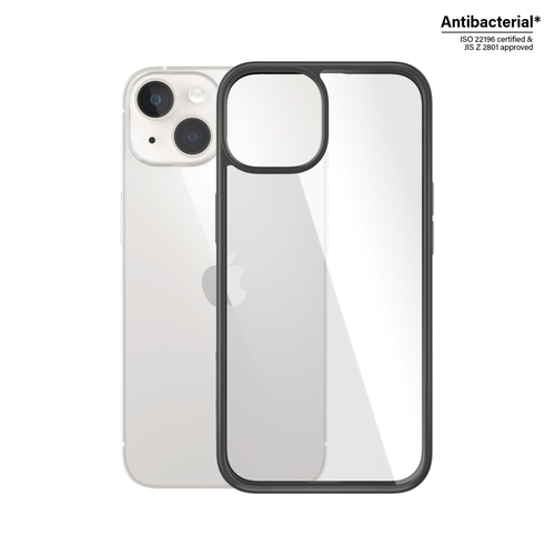 PANZERGLASS CLEAR CASE IPHONE 13/14 TRP/BLACK FRAME