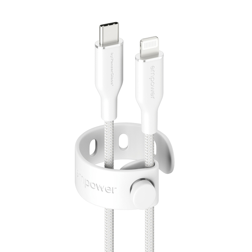 PANZERGLASS EMPOWER CABLE USB-C TO LGHTN 60W 1.2M WHITE